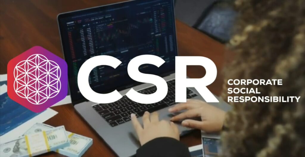 csr logga med hander pa dator hela texten